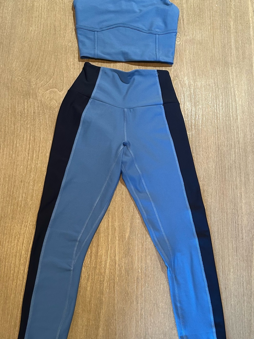 YPB Abercrombie Athletic Set - Colorblock Blue XS